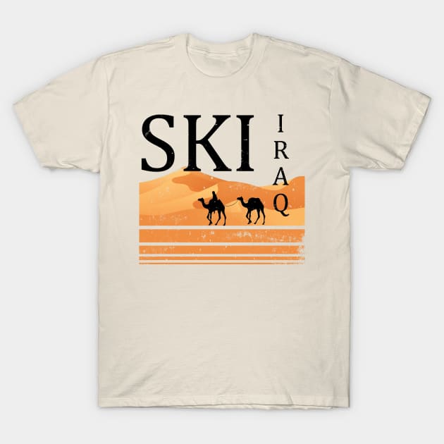 Ski Iraq T-Shirt by Meat Beat